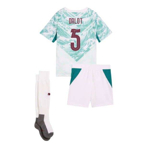 2026-2027 Portugal Away Mini Kit (Dalot 5)-SoccerKits Hub | Buy Soccer Jerseys Online